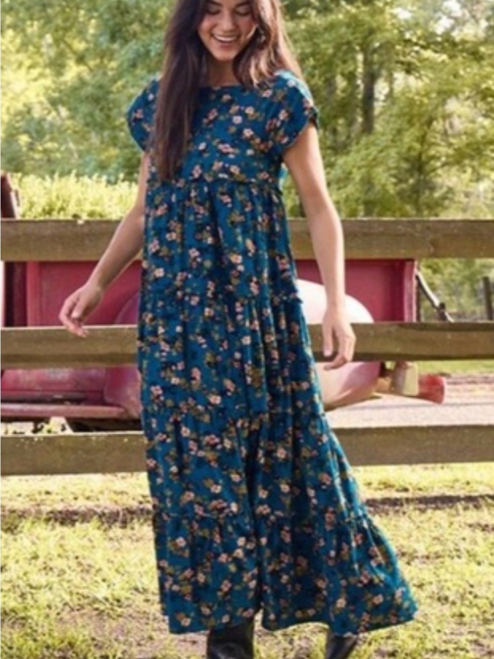 NATURAL LIFE Berkley Maxi Dress NWT